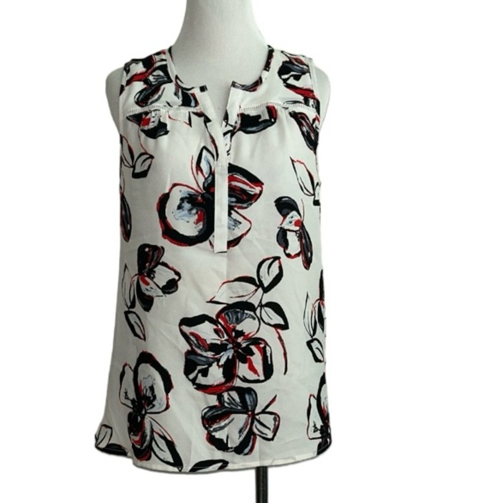 Catherine malandrino small floral blouse